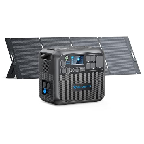 Amazon.co.jp: BLUETTI ポータブル電源 ソーラーパネルセット AC200MAX